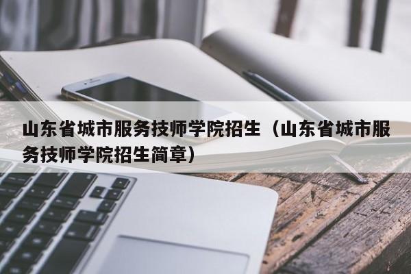 山东省城市服务技师学院招生（山东省城市服务技师学院招生简章）